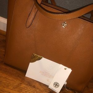 Authentic Tory Burch York Small Buckle Tote